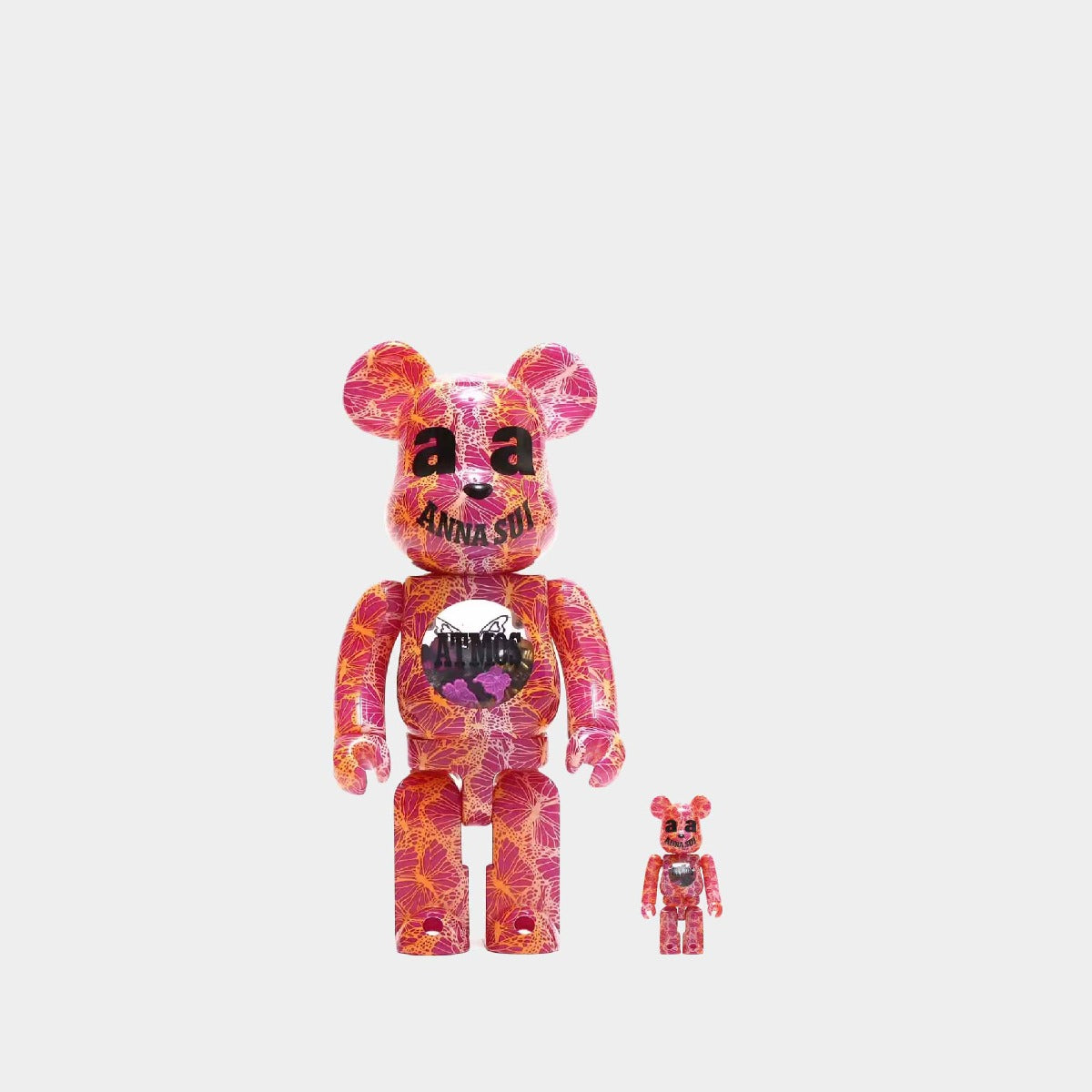 Medicom Be@rbrick atmos x Anna Sui 100% & 400% – Classic & Stylish 