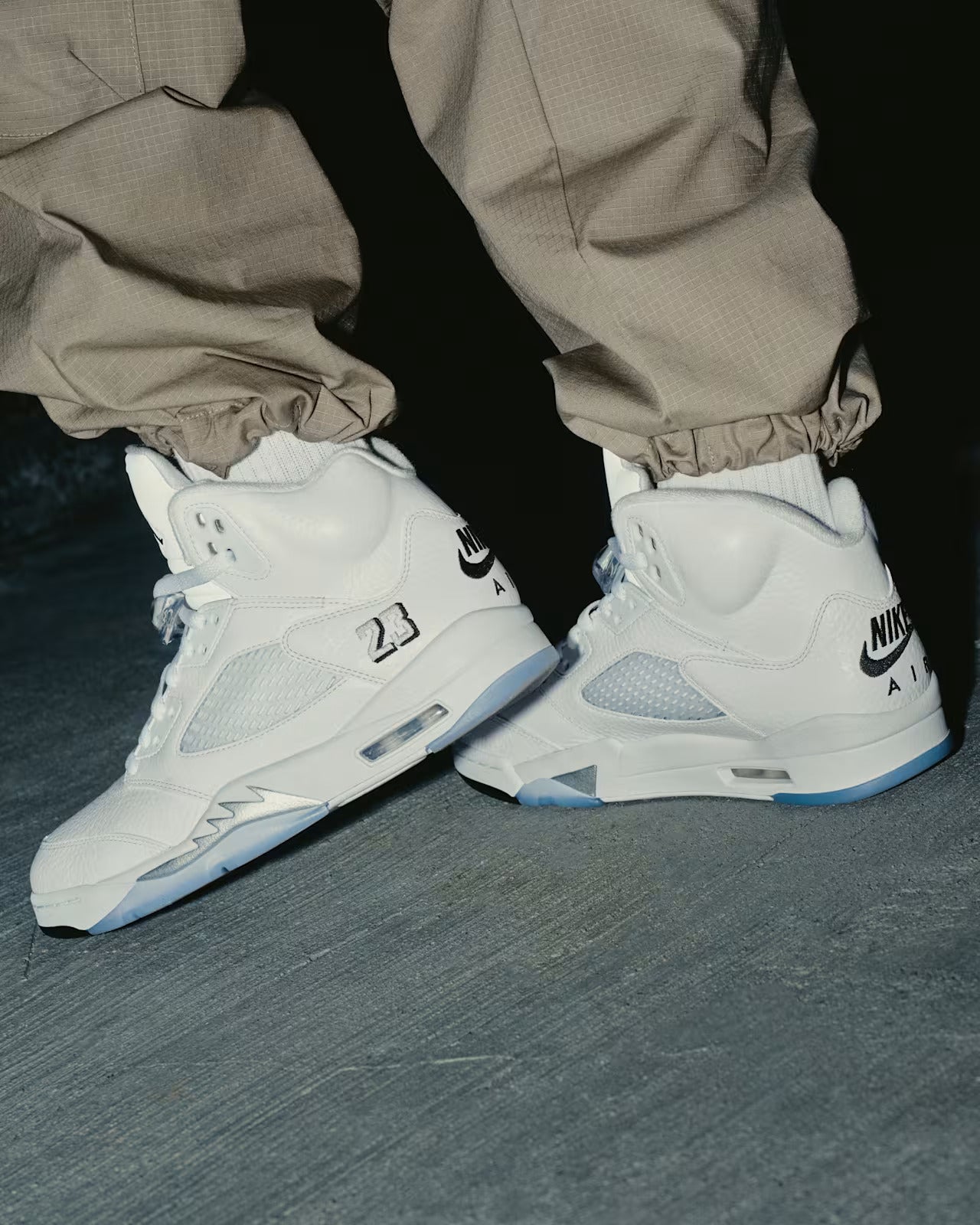Air Jordan 5 Retro OG "White Metallic"