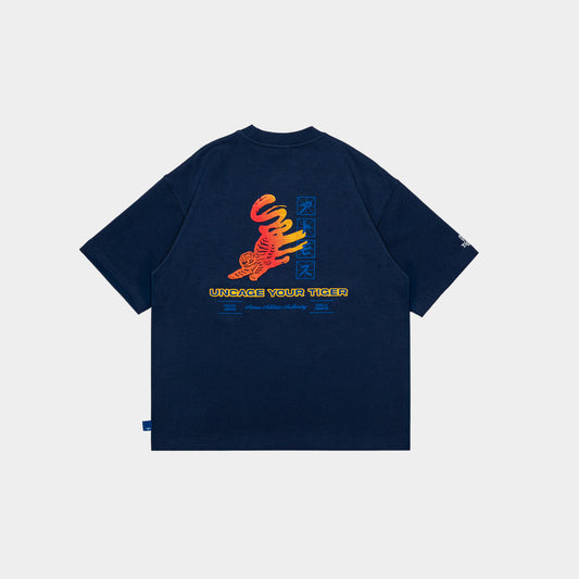 atmos x Tiger Graphic Interlock Oversized Tee