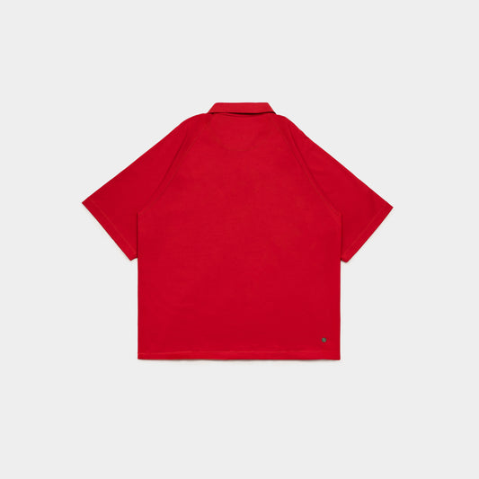 ButNotReally™ Core Cotton Chinese Button Polo Tee