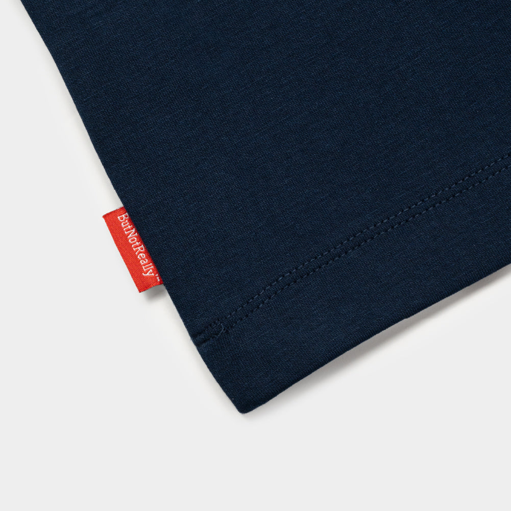 ButNotReally™ Graphic Interlock Oversized Tee