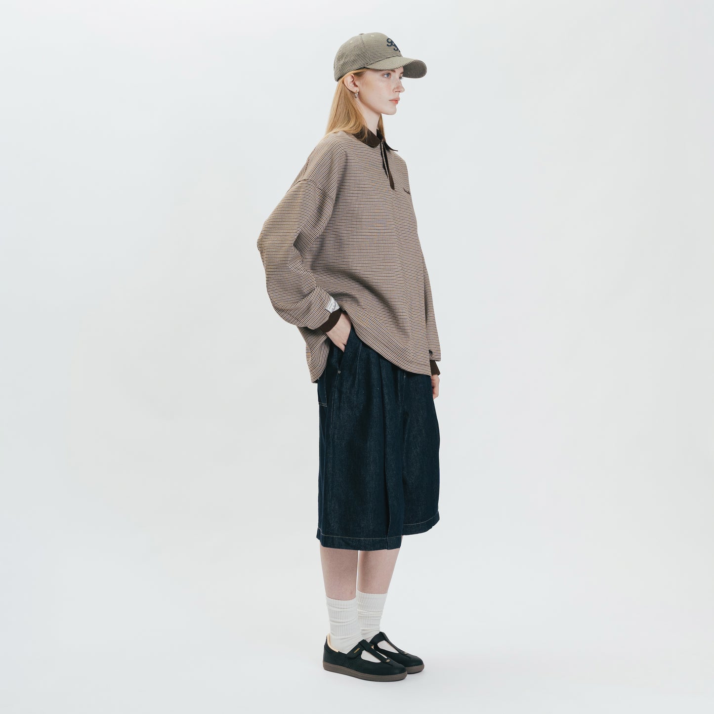 ButNotReally™ Graphic Houndstooth Long Sleeve Tee atmos Kuala Lumpur