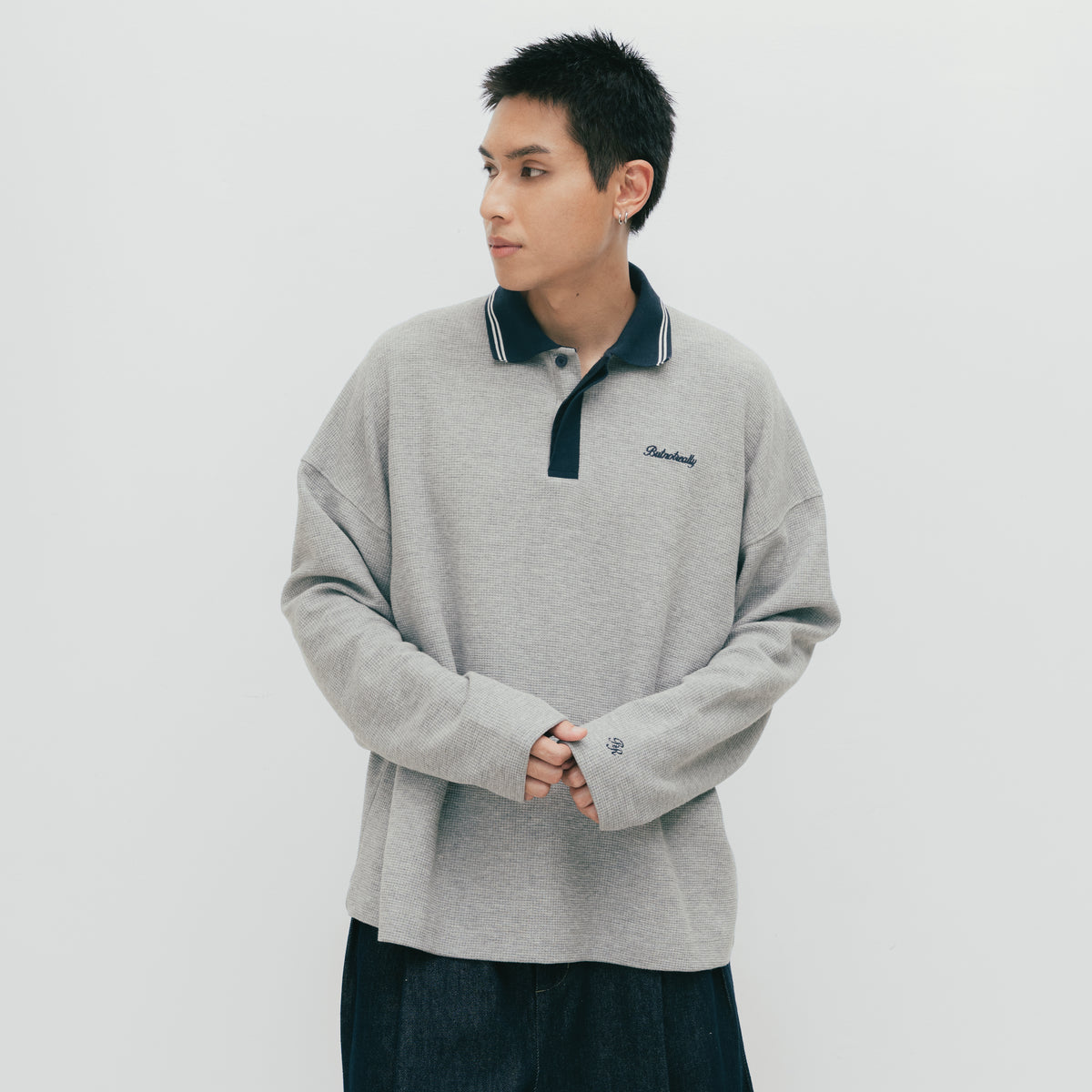 ButNotReally™ Core Long Sleeve Polo Tee