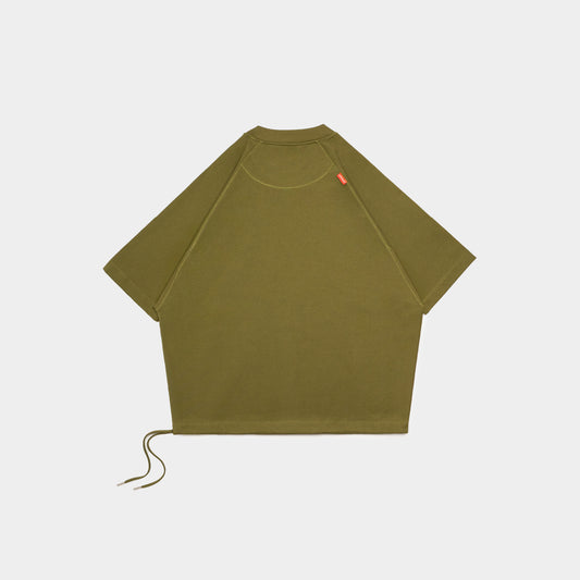 ButNotReally™ Core Cotton Drawcord Oversized Tee