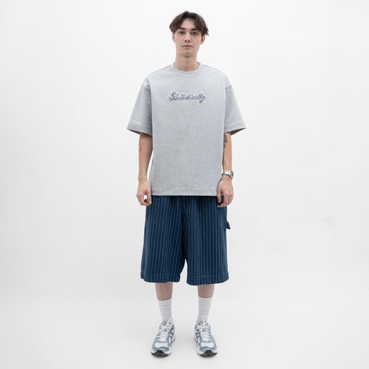 ButNotReally™ Graphic Interlock Oversized Tee