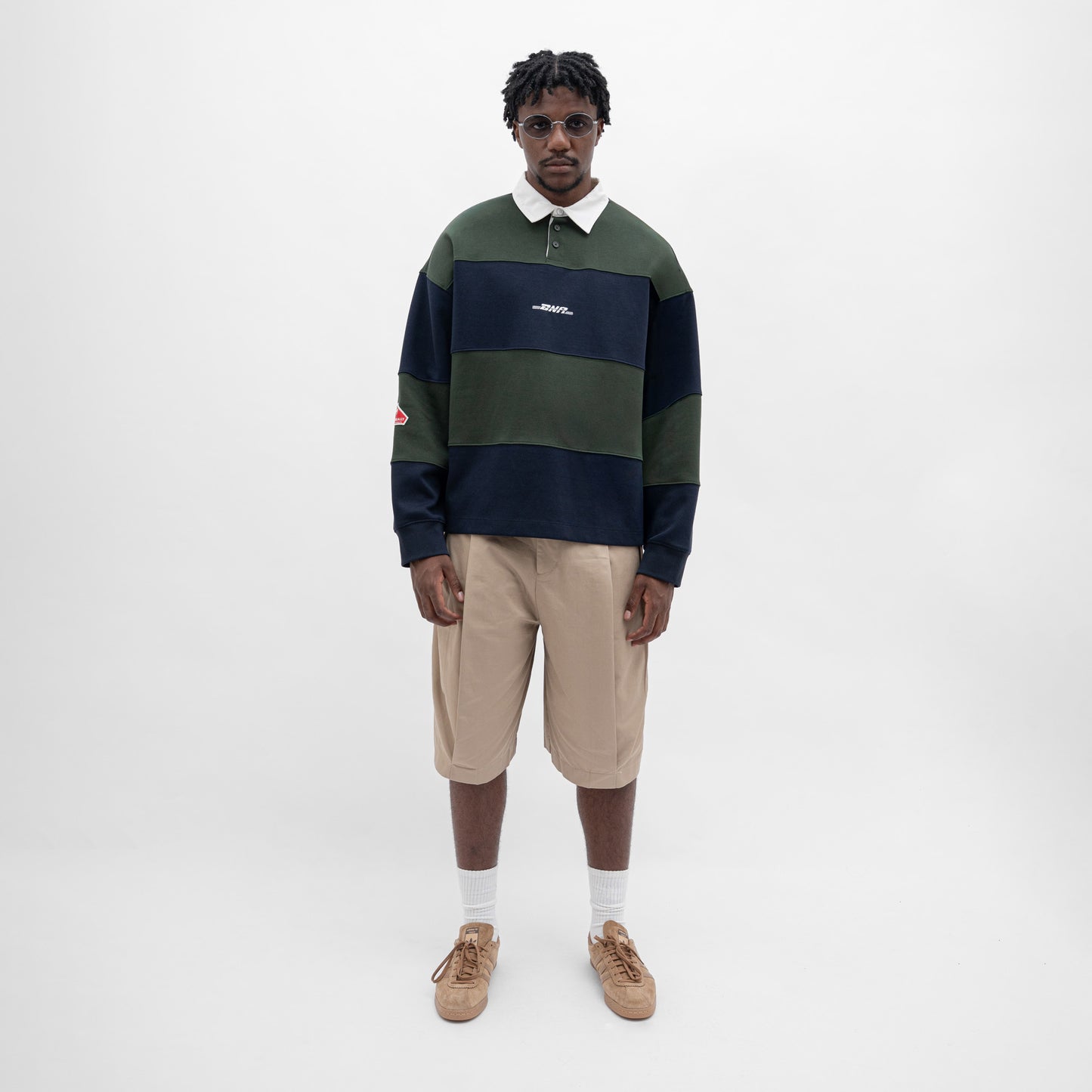 ButNotReally™ Graphic Interlock Long Sleeves Polo Tee