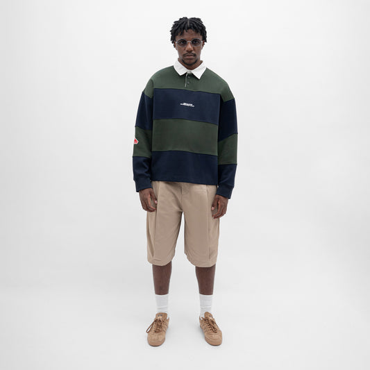 ButNotReally™ Graphic Interlock Long Sleeves Polo Tee