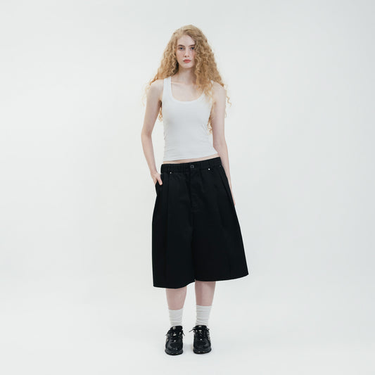 ButNotReally™ Core Cotton Wide Fit Pleated Half Pants