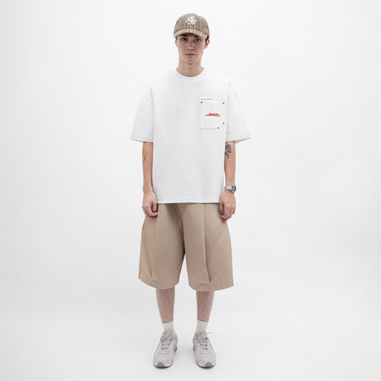 ButNotReally™ Graphic Interlock Oversized Pocket Tee