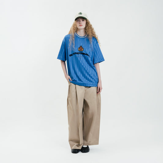 ButNotReally™ Graphic Stripes Oversized Jersey