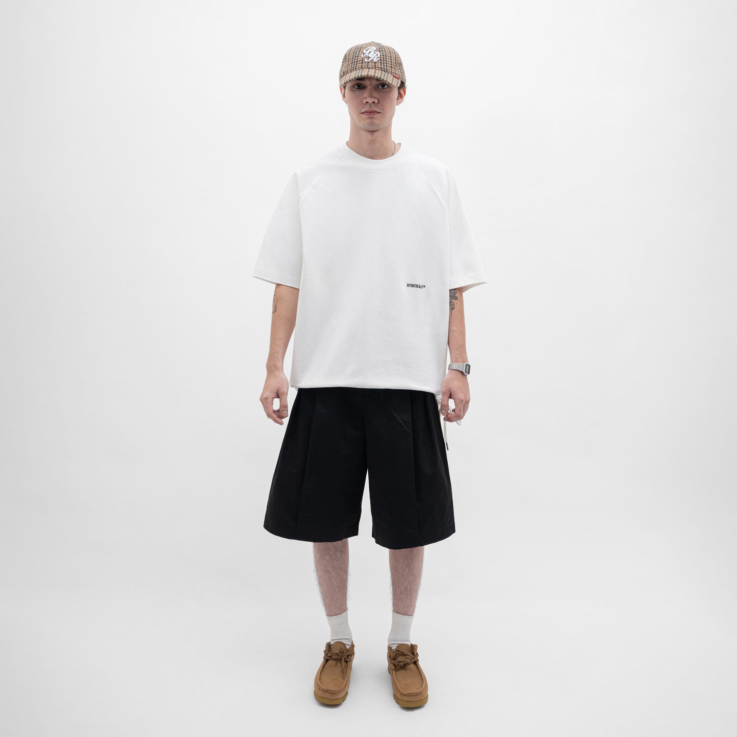 ButNotReally™ Core Cotton Drawcord Oversized Tee