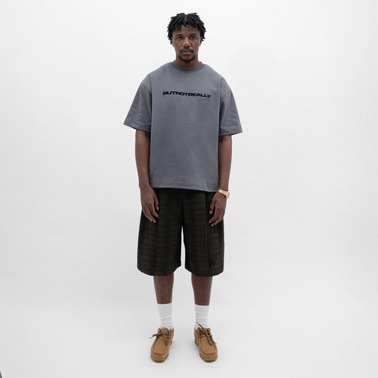 ButNotReally™ Cotton Wide Fit Pleated Half Pants