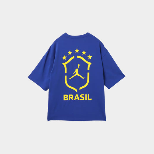 Brasil Futebol x Jordan 85 Oversized Crew Neck Tee