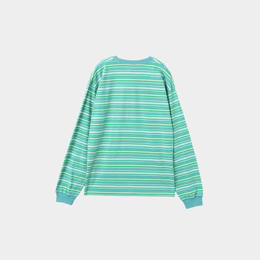 atmos Retro Colorway Border Long Sleeve T-Shirt