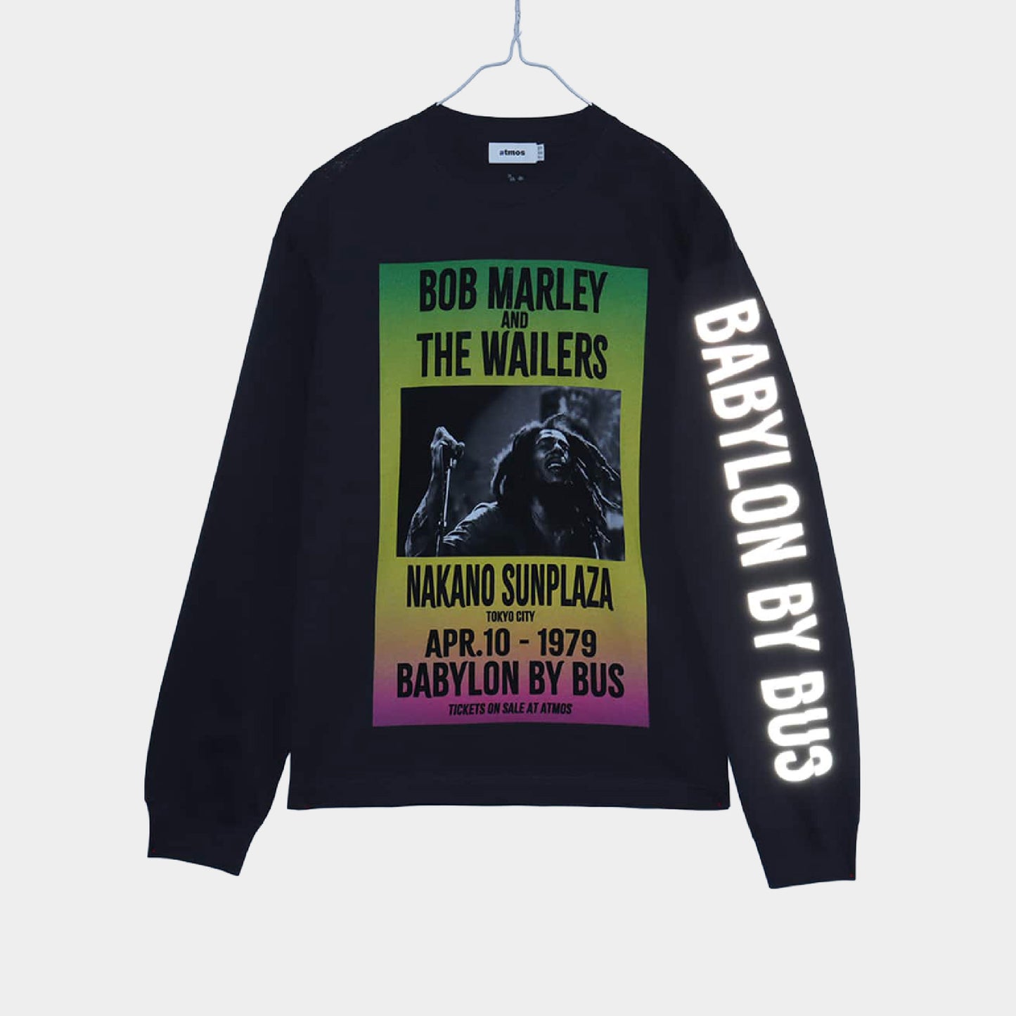atmos x BOB MARLEY "BABYLON BY BUS" Long Sleeve T-Shirt