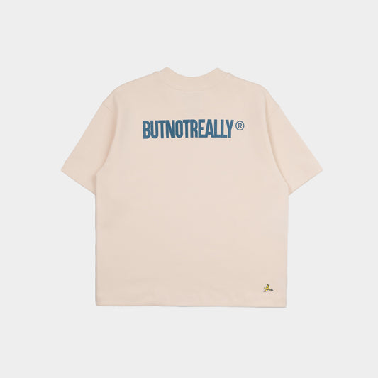 ButNotReally™ Graphic Interlock Cropped Tee