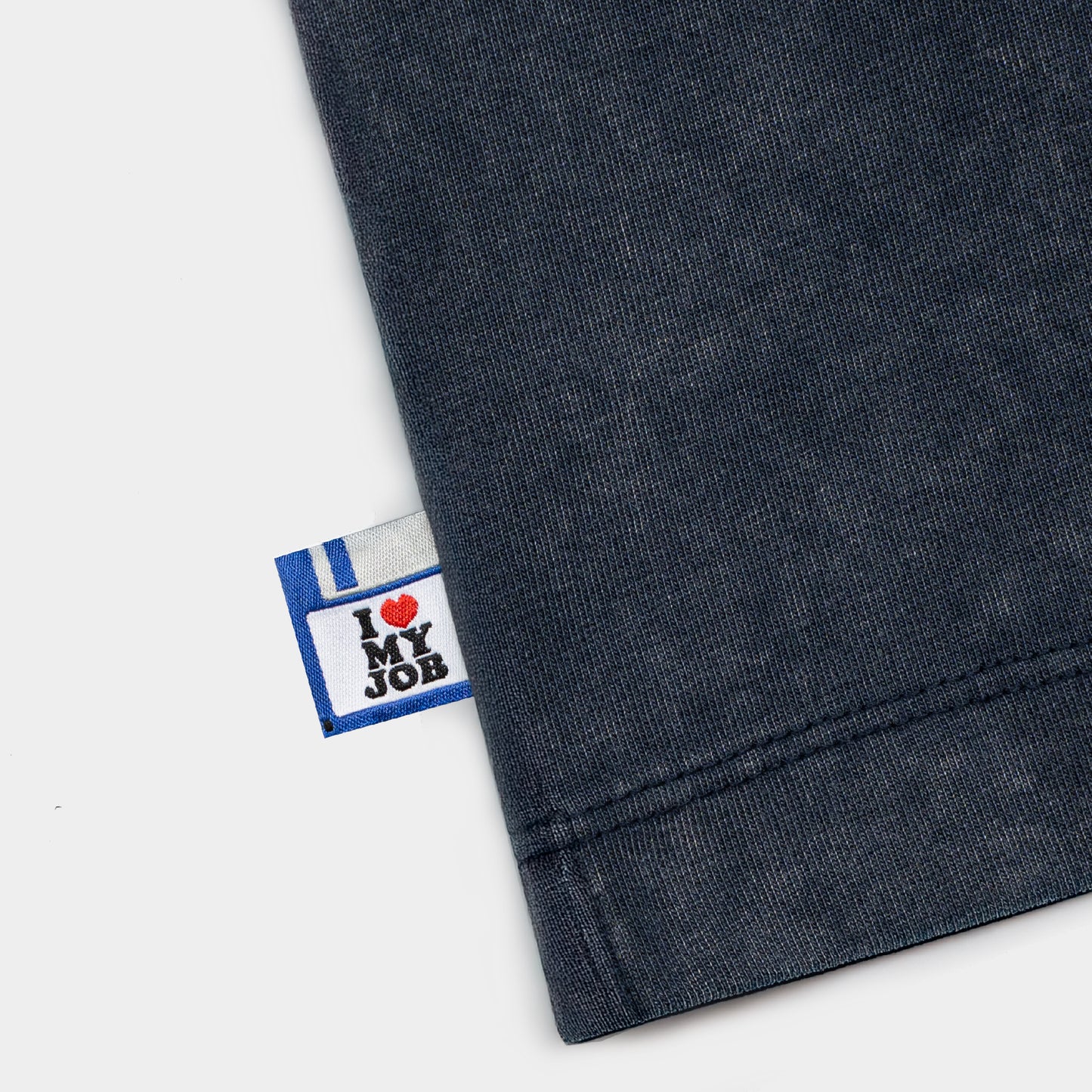 ButNotReally™ Stone-Washed Graphic Cotton Cropped Tee