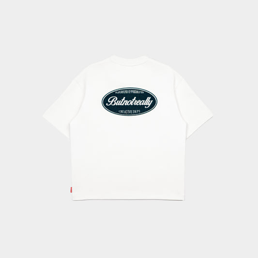 ButNotReally™ Graphic Neoprene Oversized Tee