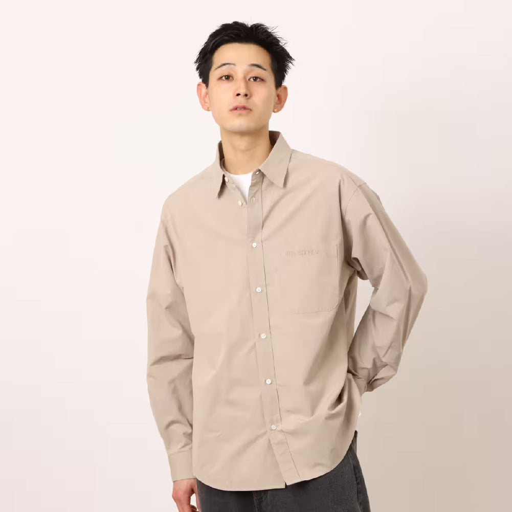 atmos Cotton Washer Broad Long Sleeve Tee
