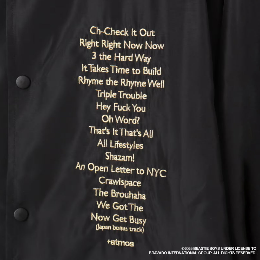 atmos x Beastie Boys Coach Jacket