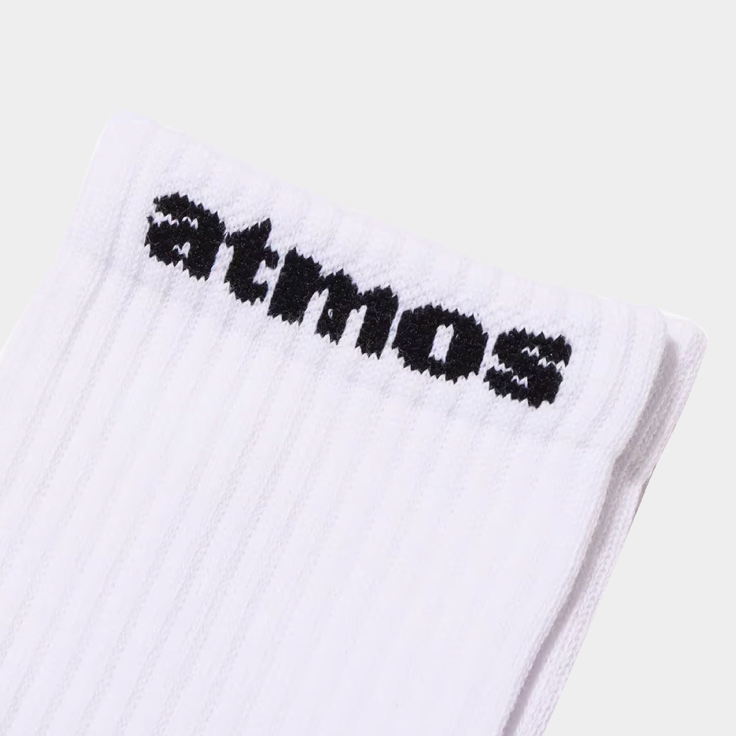 atmos Small Jacquard Logo 3P Socks