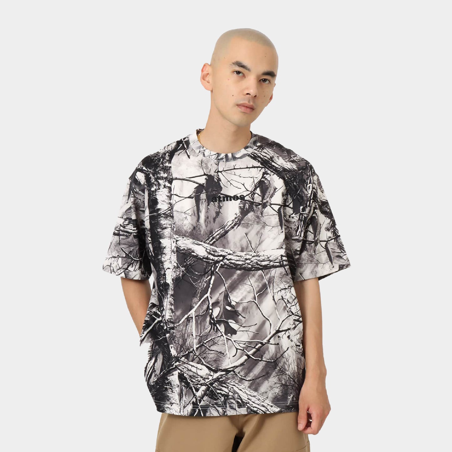 atmos Embroidery Classic Logo CAMO T-Shirt