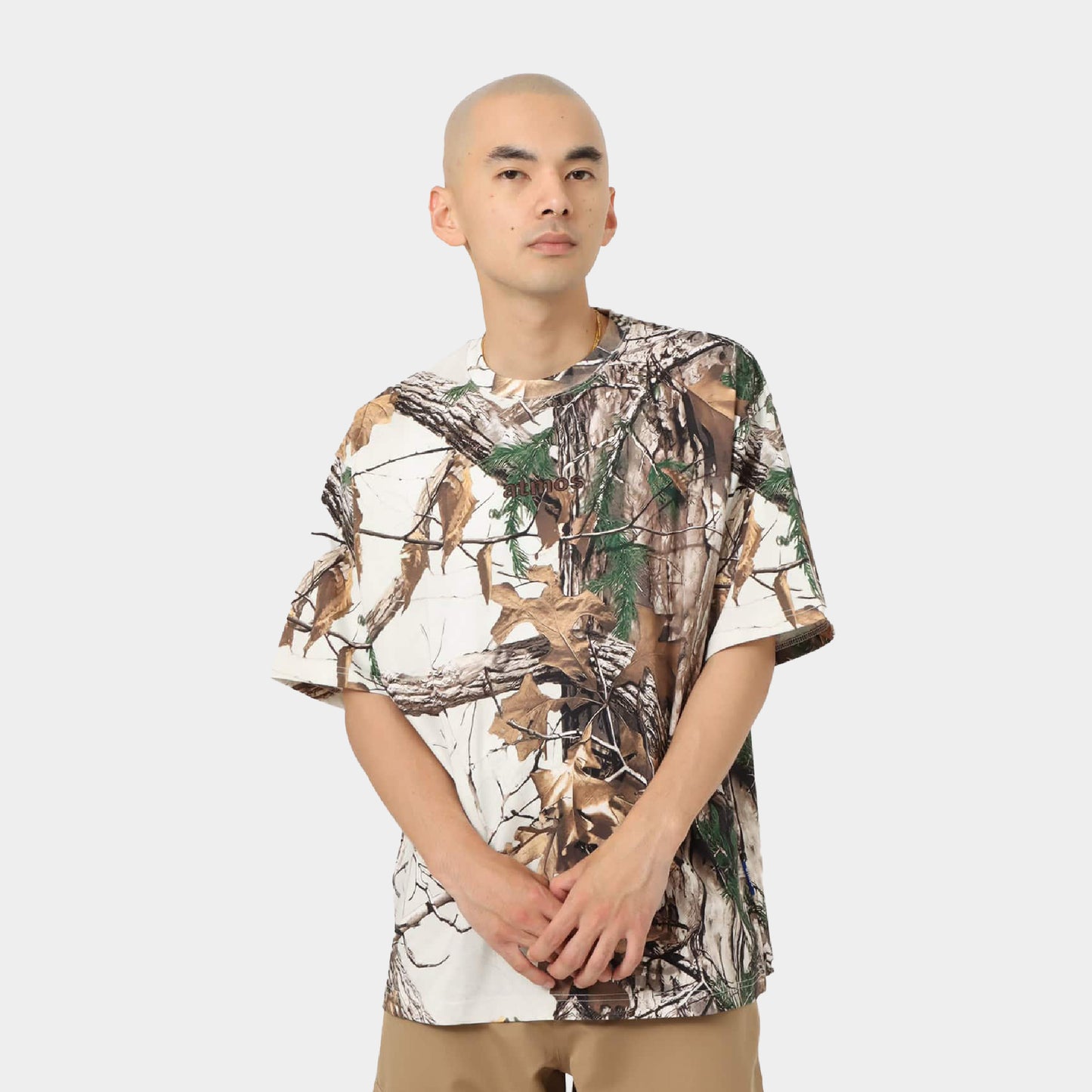 atmos Embroidery Classic Logo CAMO T-Shirt