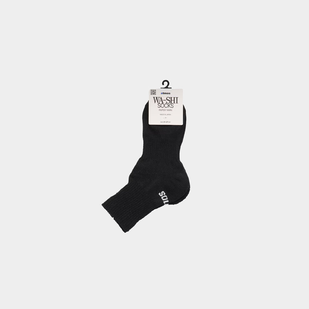 atmos Paper Yarn Quarter Length Socks