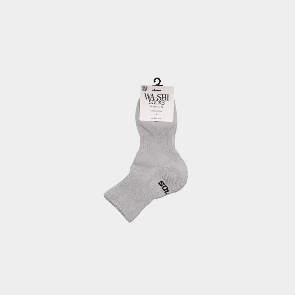atmos Paper Yarn Quarter Length Socks