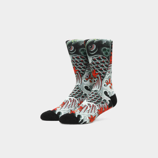 atmos UBIQ "Irezumi" Socks (Koi) Designed by Mutsuo