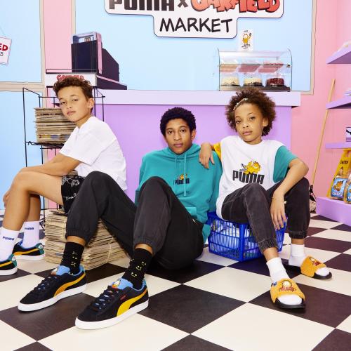 GARFIELD MEETS THE PUMA CAT IN NEW COLLECTION