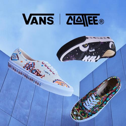 STEP INTO A PIXELATED UNIVERSE WITH VANS X CLOTTEE