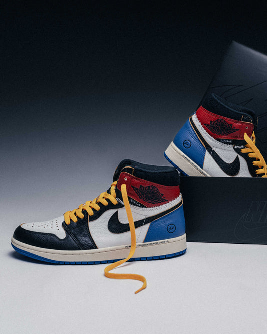 Air Jordan 1 Retro High OG x Union x Fragment "Black and Varsity Red"