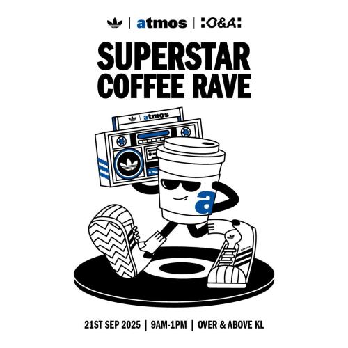 adidas & atmos Presents: Coffee Rave Party