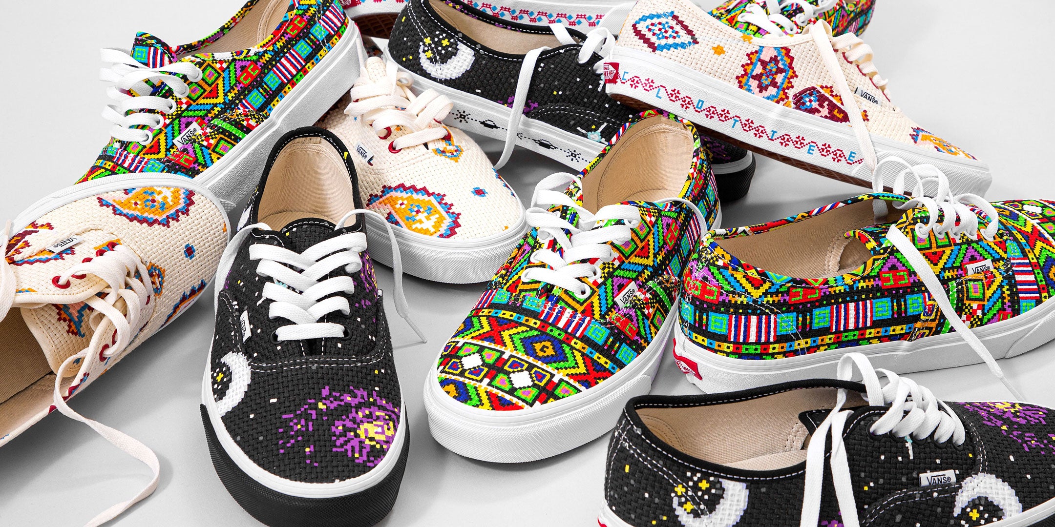 STEP INTO A PIXELATED UNIVERSE WITH VANS X CLOTTEE