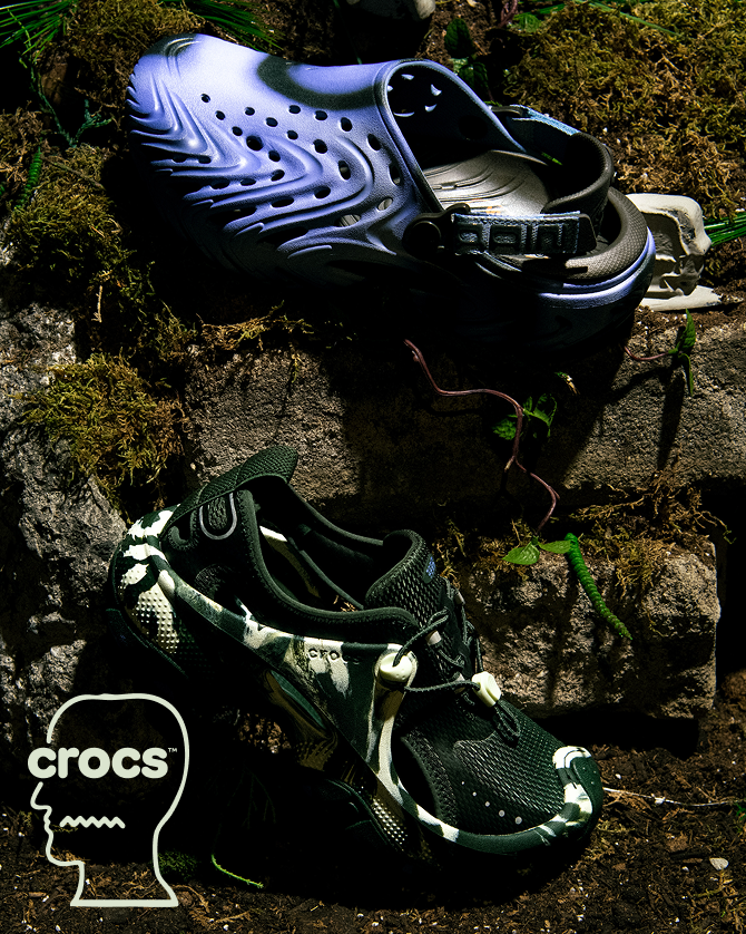 Crocs x Brain Dead