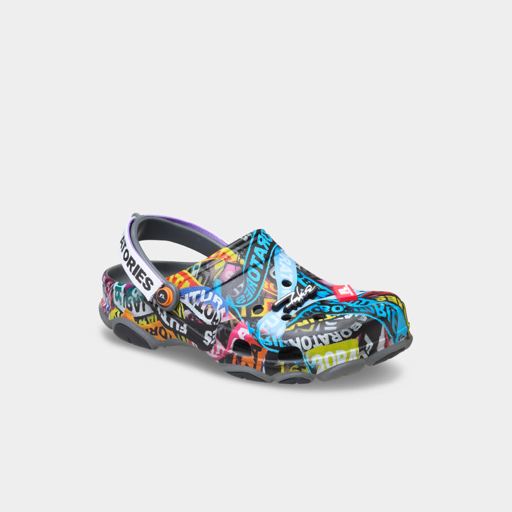 Crocs x Futura Laboratories All Terrain FLANYARD Clog