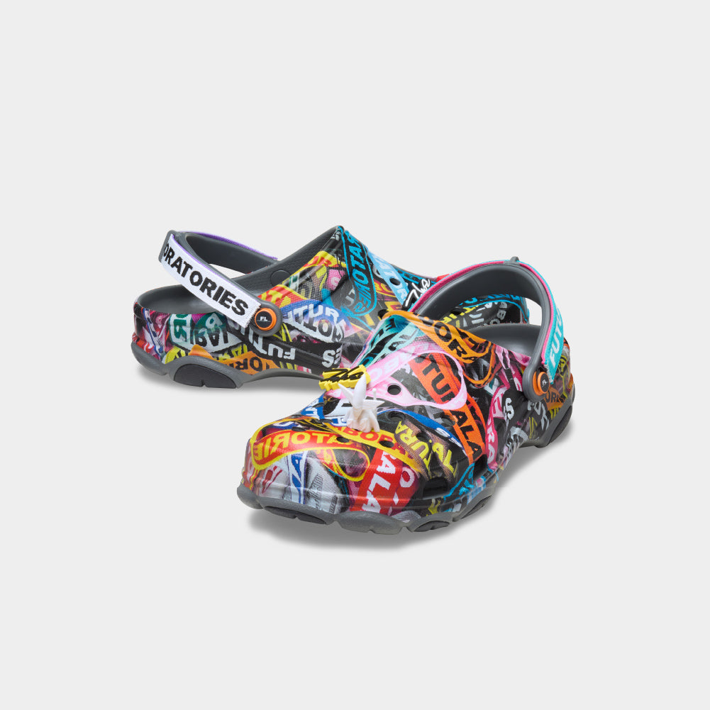 Crocs x Futura Laboratories All Terrain FLANYARD Clog