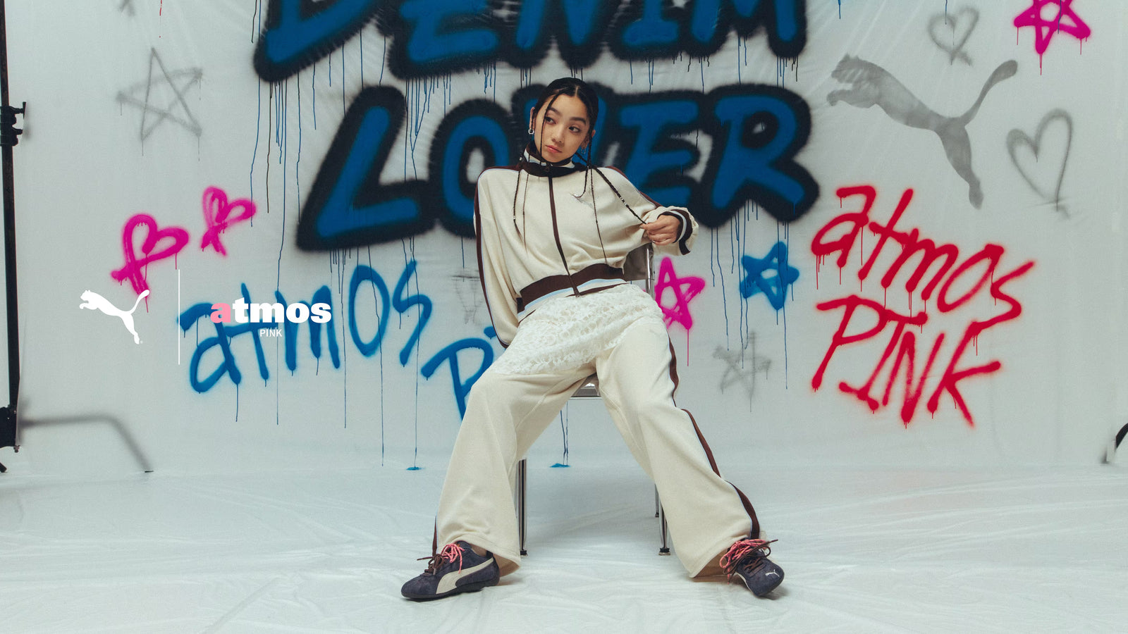 PUMA x atmos Pink Speedcat "Denim Lover"