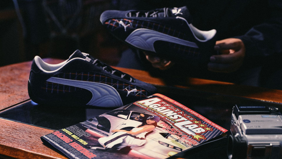 PUMA x atmos x AGAINST LAB. “PROJECT: PLAID” Speedcat Plus