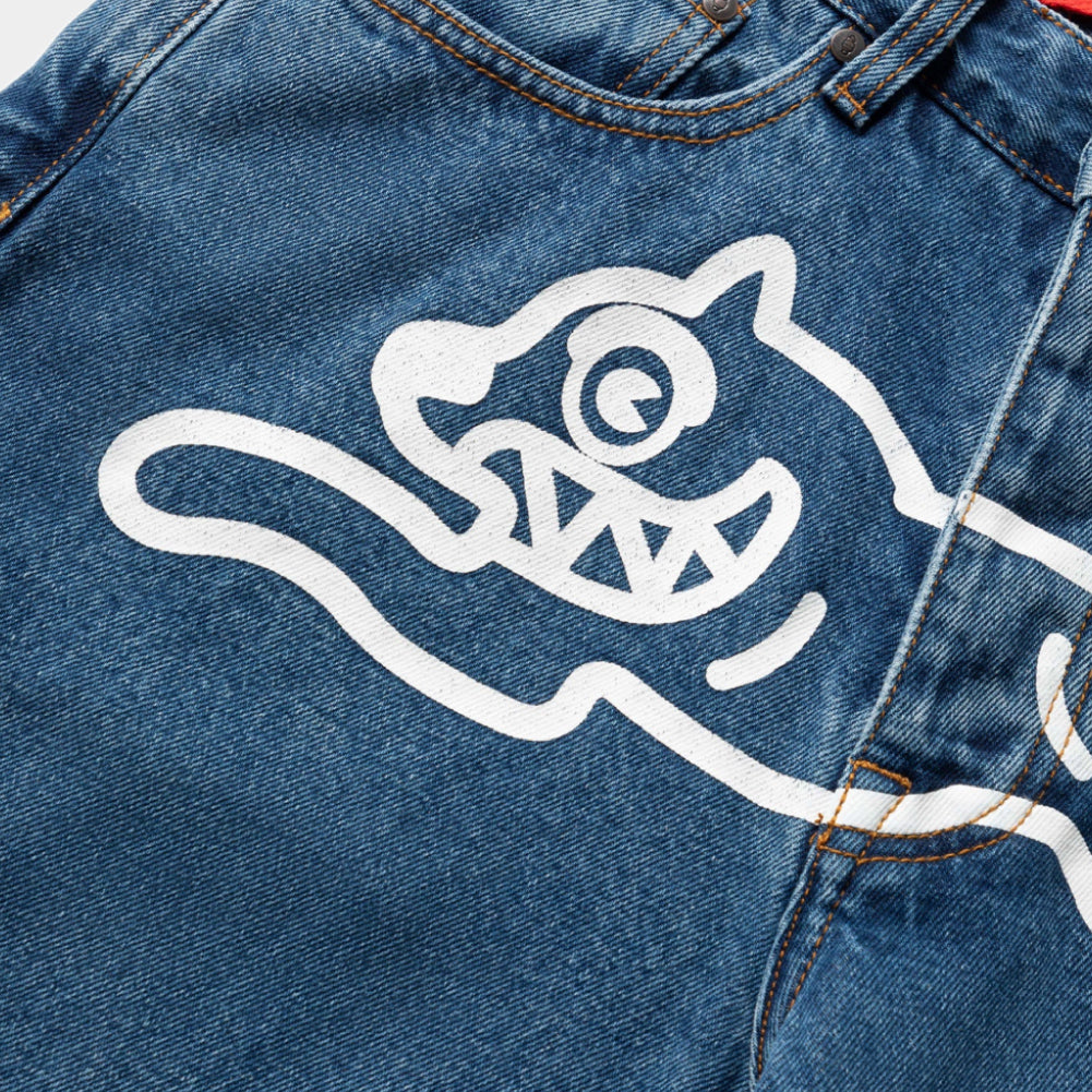 ICE CREAM Big Boi Jean Shorts