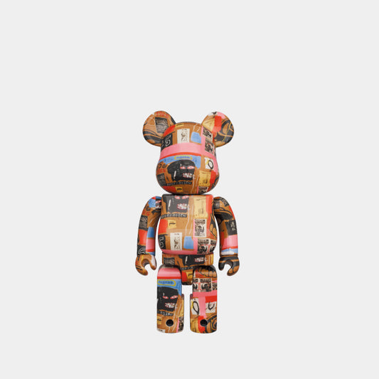 Medicom Be@rbrick Andy Warhol x Jean-Michel Basquiat #2 100% & 400%