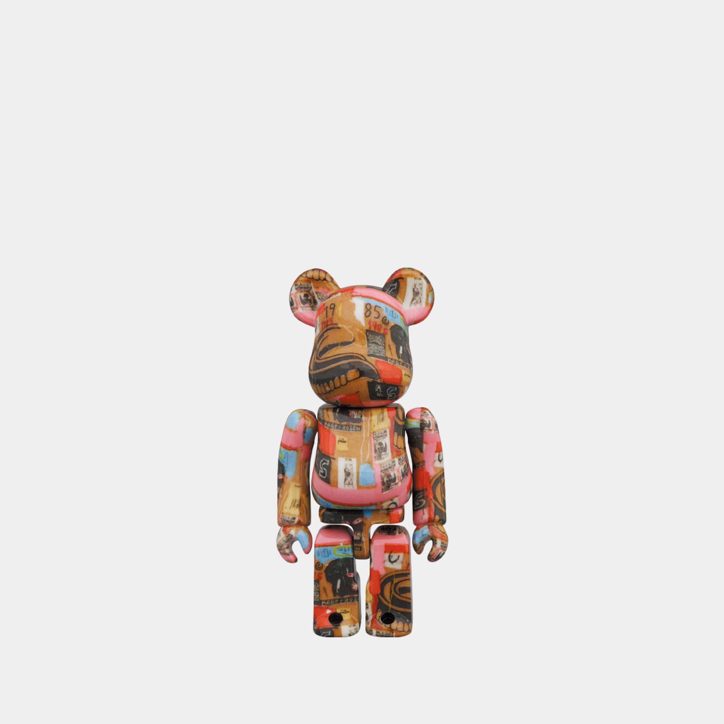 Medicom Be@rbrick Andy Warhol x Jean-Michel Basquiat #2 100% & 400%
