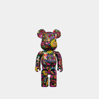 Medicom Be@rbrick Psychedelic Paisley 100％ & 400