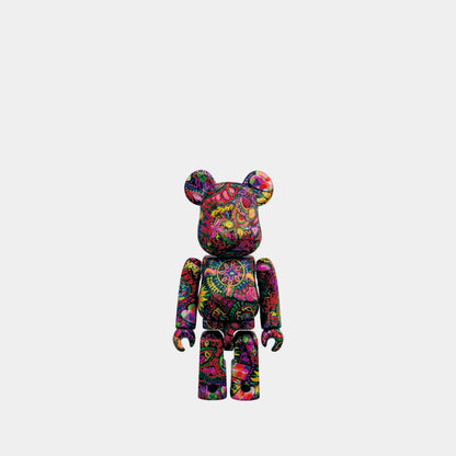 Medicom Be@rbrick Psychedelic Paisley 100％ & 400