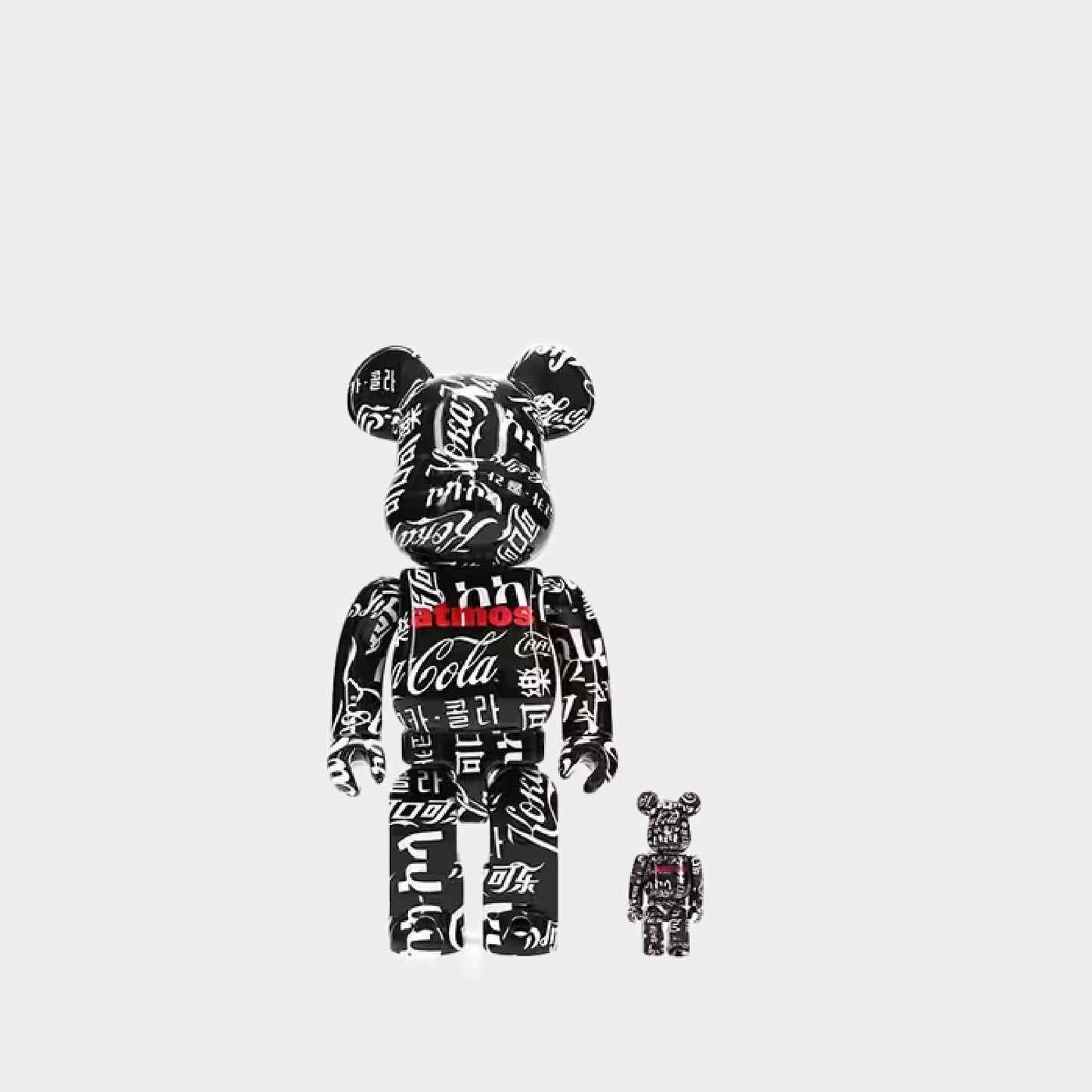 Medicom Be@rbrick Coca-Cola x atmos TYPE-6 100% & 400%