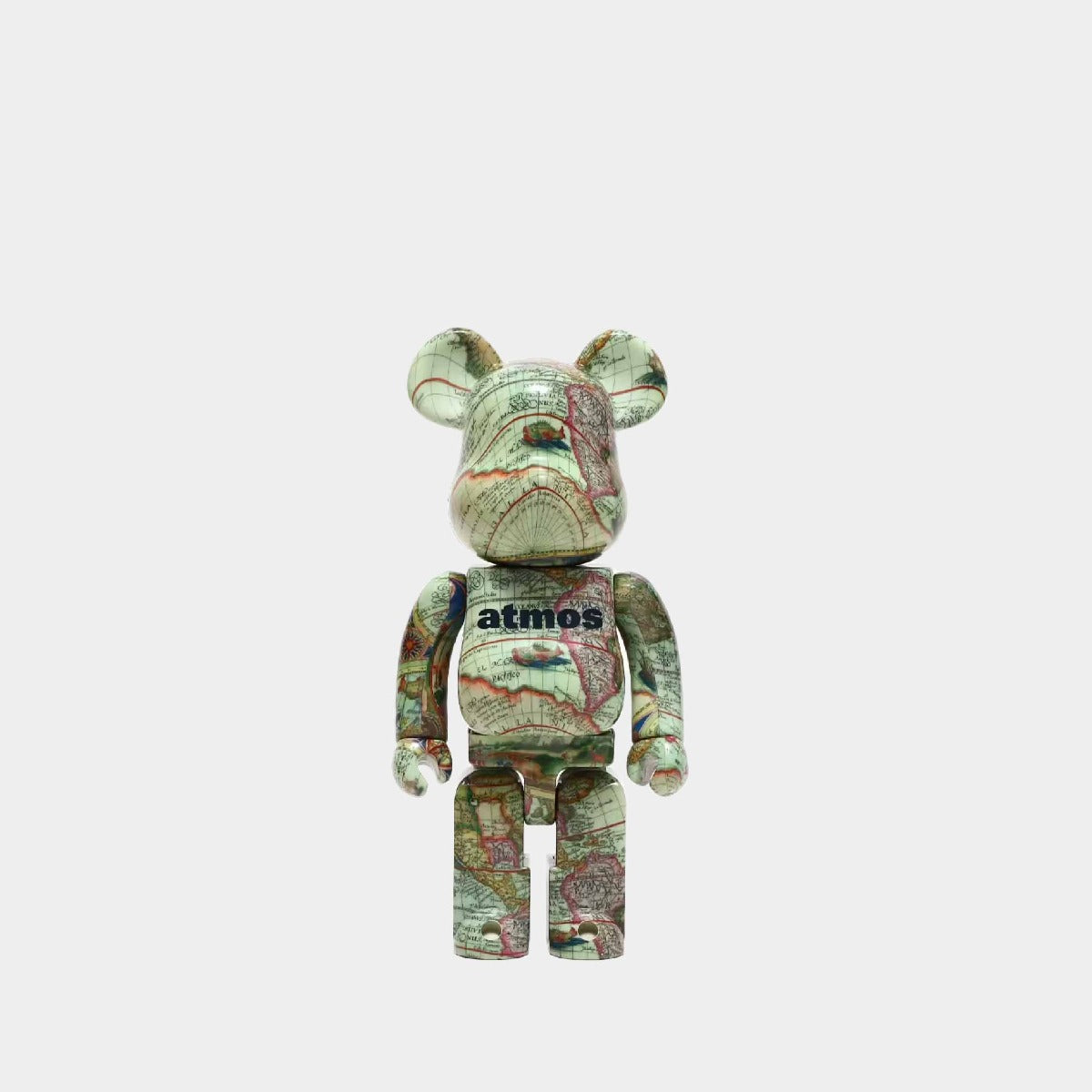 Medicom Be@rbrick atmos Aged Map 100% & 400% – Classic & Stylish