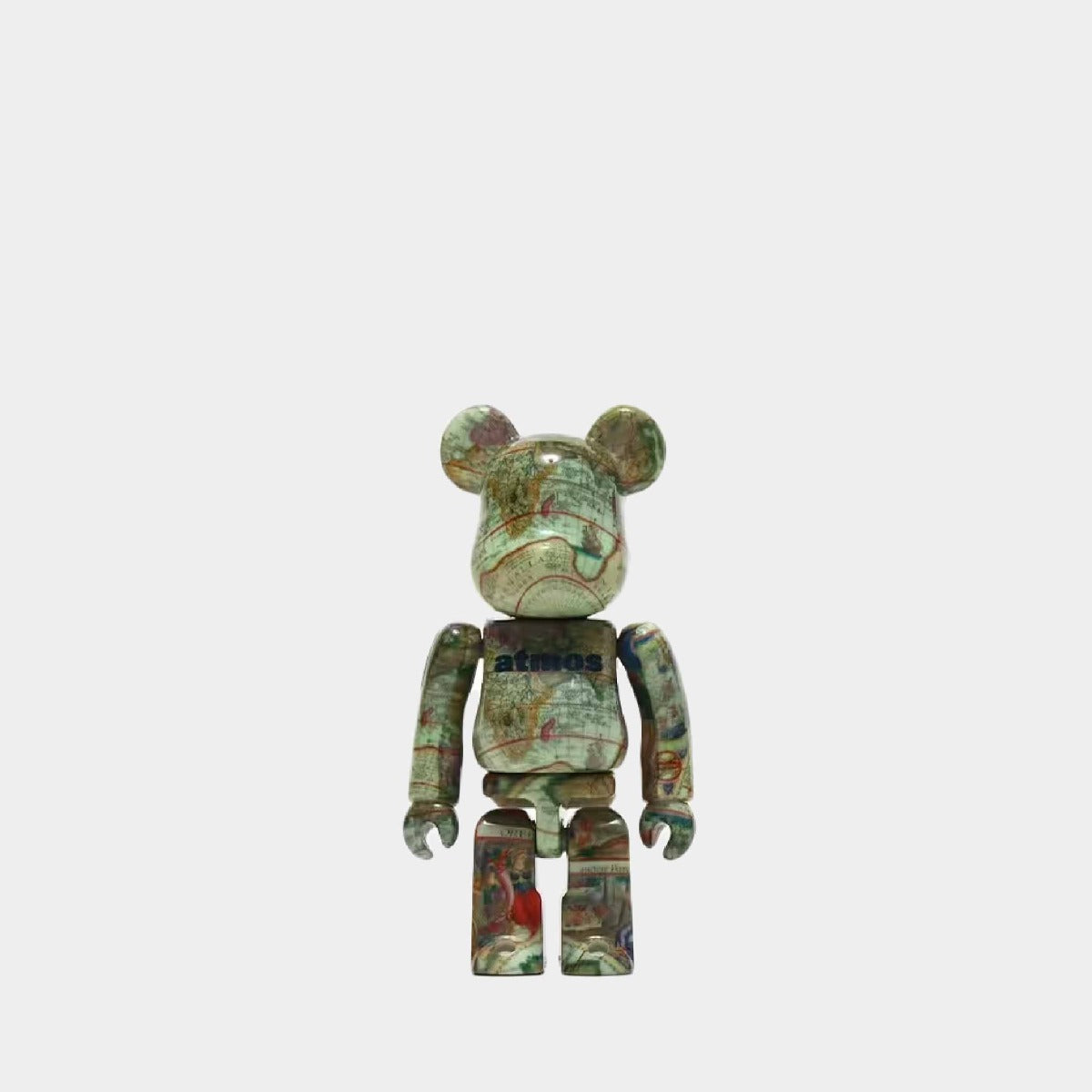 Medicom Be@rbrick atmos Aged Map 100% & 400% – Classic & Stylish