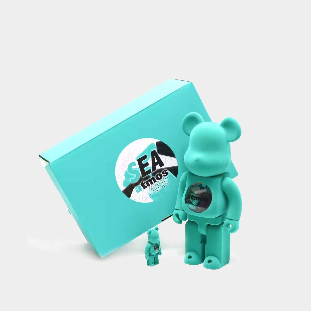 Medicom Be@rbrick atmos x Wind And Sea TYPE-2 100% & 400