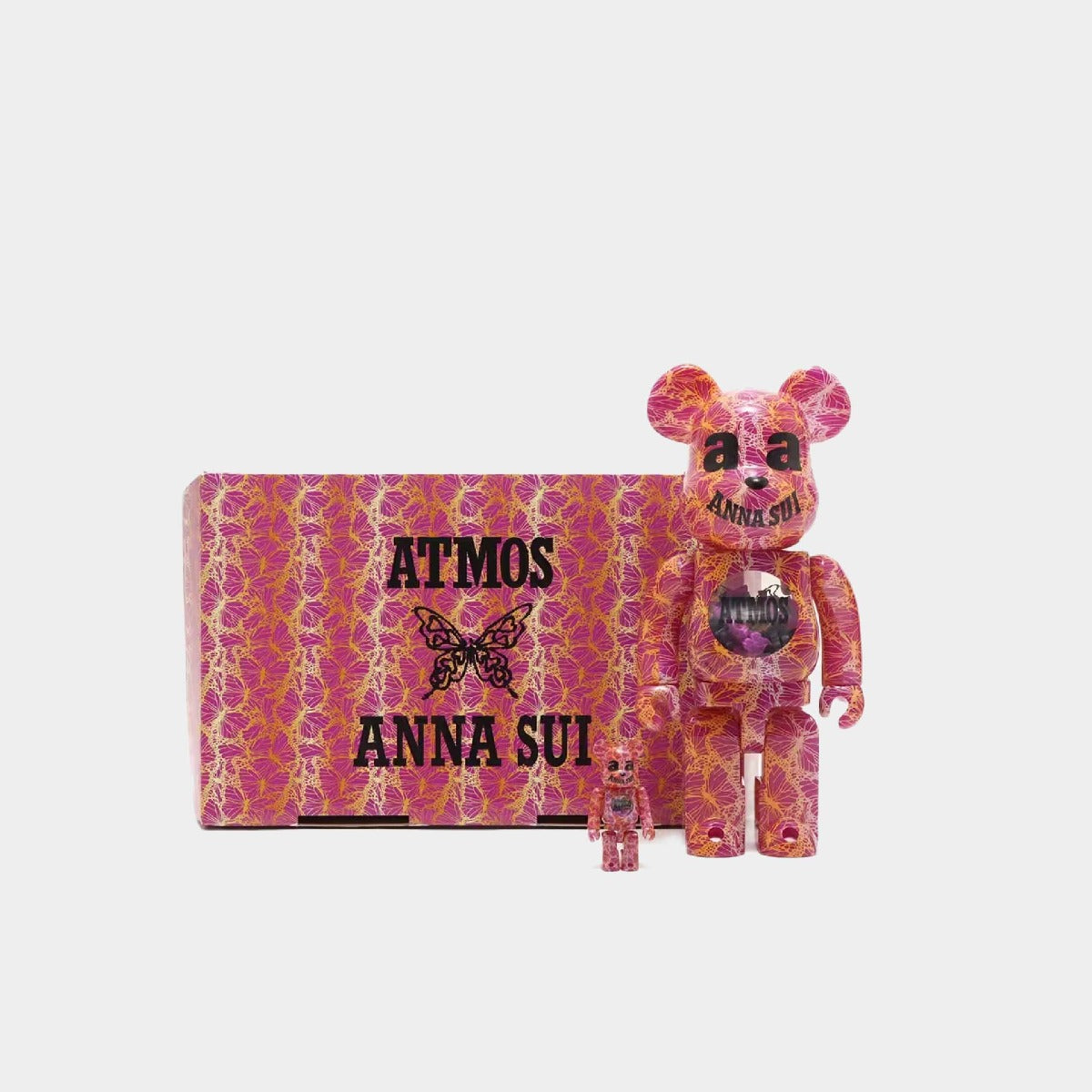 Medicom Be@rbrick atmos x Anna Sui 100% & 400% – Classic & Stylish